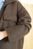Eversley Stretch Boucle Barn Jacket Chocolate /15=